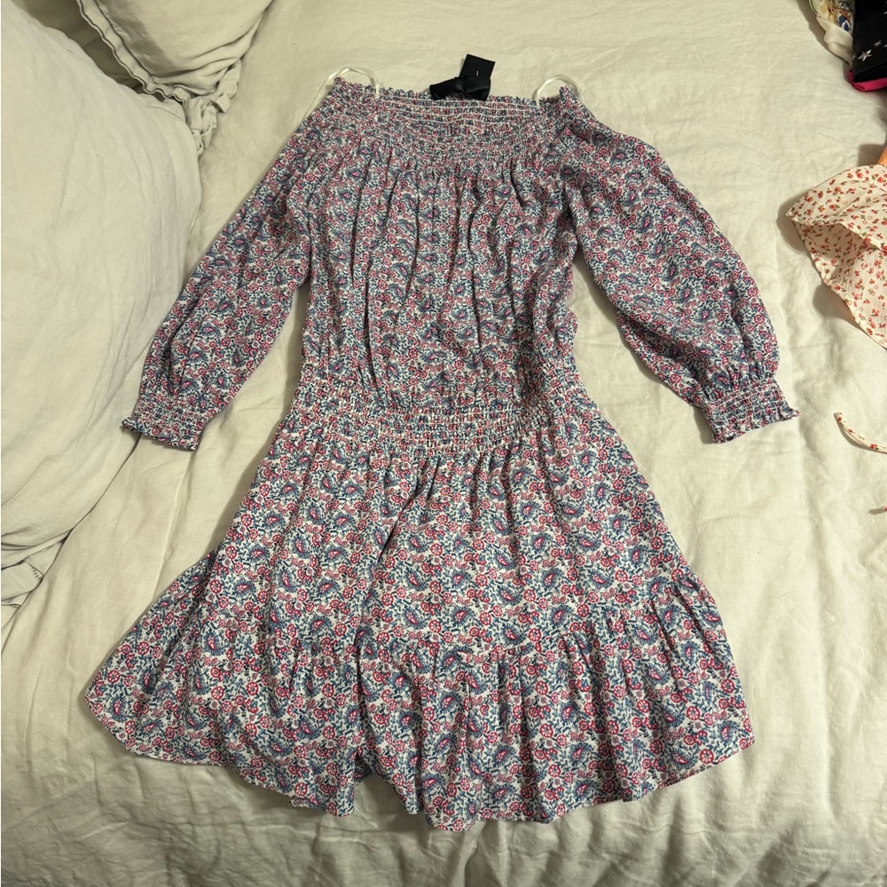 Floral Off-Shoulder Dress